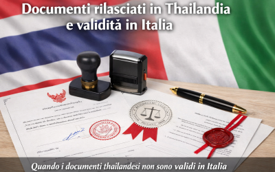 Documenti rilasciati in Thailandia: quando non sono validi in Italia